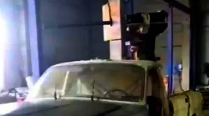Старую "Волгу" на Украине вооружили 14,5-мм пулеметом от БТР-80