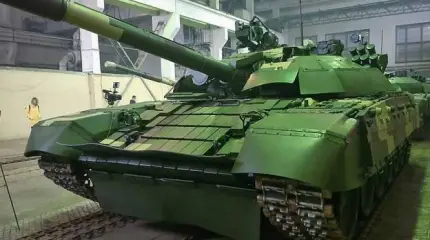 В Подмосковном парке "Патриот" можно будет увидеть трофейный Т-72АМТ