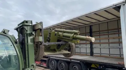 155-мм гаубицы М101 образца 1941 года переданы Литвой украинским нацистам