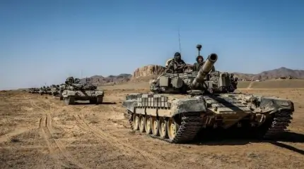 Т-72С с "красными глазами" - аналогами комплекса "Штора" замечены в Иране
