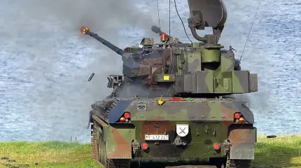 "Зенитные танки" Gepard не могут эффективно применяться против БПЛА "Герань