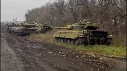 Старые танки Т-64А переброшены ВСУ на линию боевого соприкосновения