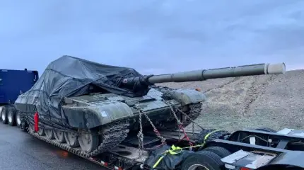 В США замечена переброска танка Т-72 очень редкой модификации