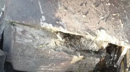 Танку М55S ВСУ снаряд "Краснополь" проделал дыру в башне