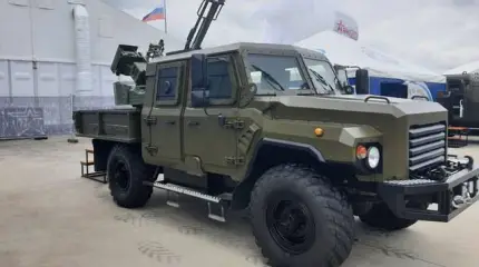 Модернизированную "Шишигу" - ГАЗ-66МБ представили на форуме "Армия-2023"