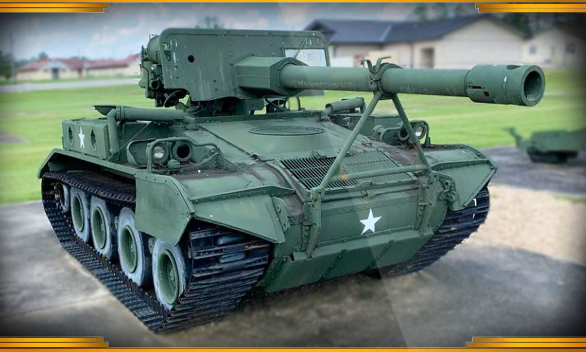 M56 Scorpion - 90 мм самоходная противотанковая пушка