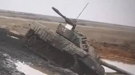 Польские танки Twardy и САУ Krab не только хорошо горят, но и быстро тонут