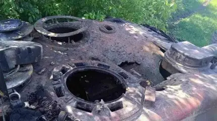 Треснула как яичная скорлупа: танку Leopard 1A5DK проломили башню