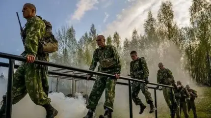 Цикл видео о физподготовке бойцов спецназа