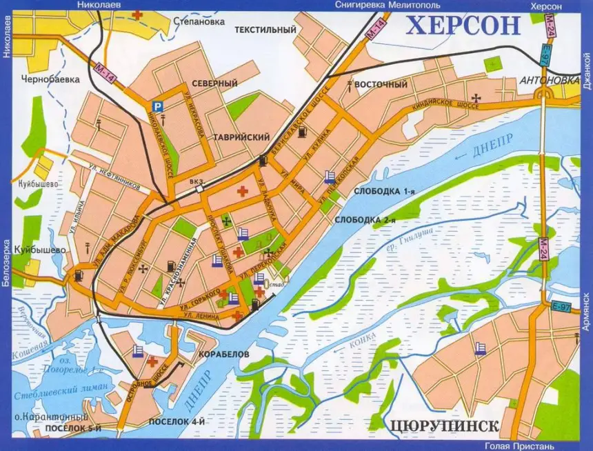 Россия начала подготовку к возвращению Херсона