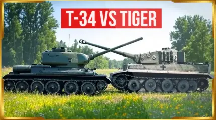 Почему Т-34 всё равно был круче "Тигра"?