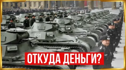 Откуда взялись миллиарды на танки, самолёты и пушки для вермахта?