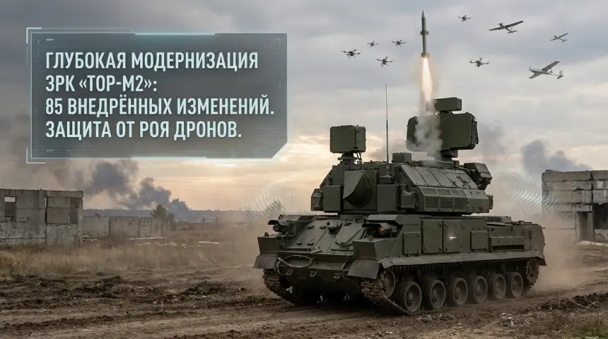 Против роя дронов: на что теперь способен модернизированный «Тор»