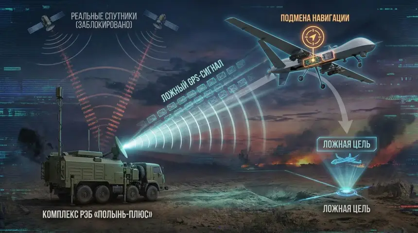 «Полынь-Плюс» и эволюция РЭБ: как спуфинг меняет борьбу с дронами