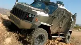 У ВСУ замечен израильский бронеавтомобиль Gaia Thunder 4x4
