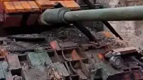Танкисты ВСУ спрятали Leopard 1A5 в ангаре, но его все равно уничтожили