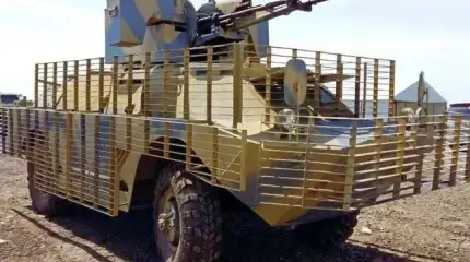 "Ловец" с "Рогаткой" на базе БРДМ-2 способен обезвреживать украинские БПЛА
