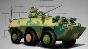 Эволюция "Типа 92": старый китайский БТР стал в современной колесной БМП