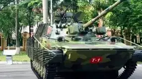 Новейший вьетнамский легкий скоростной танк Т-1 проходит испытания