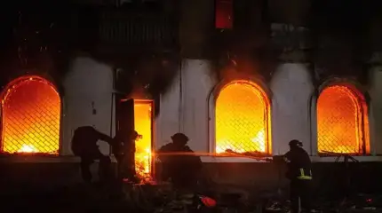 Нацики, увидев прилеты по мостам, внезапно полюбили русский язык
