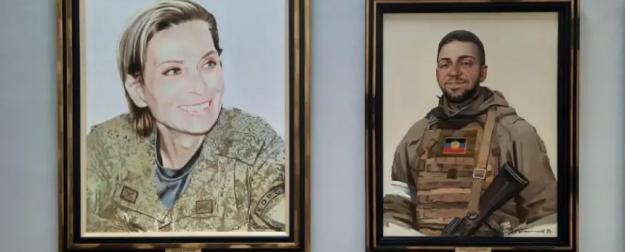 Памяти павших героев СВО: портретная выставка «НебоСВОд Донбасса» открылась