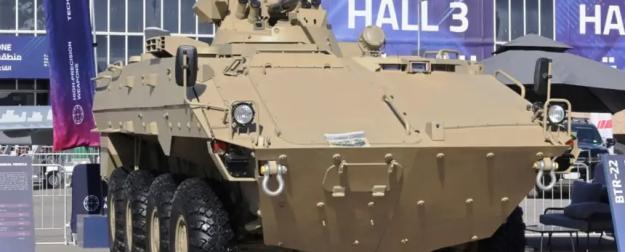 Российский БТР-22 в Саудовской Аравии