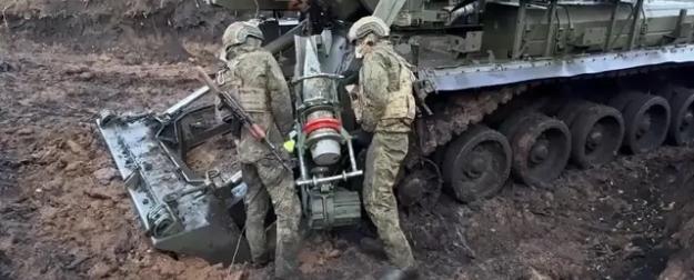 110-килограммовые снаряды "Малки", пролетев 25 км, накрыли опорник ВСУ