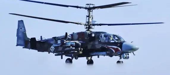 Ка-52 за 23 минуты полета сбил 4 вражеских БПЛА