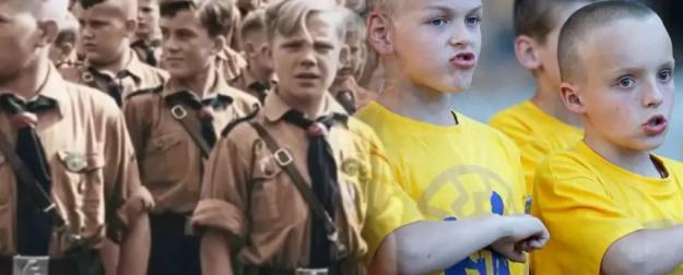 По нацистским лекалам: режим Зеленского превращает детей в убийц