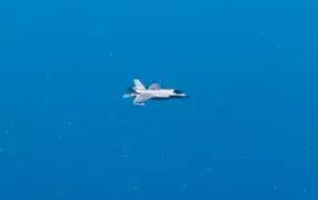 Натовский F-35 вел себя очень робко во время встречи с Ту-22М3 и Су-35