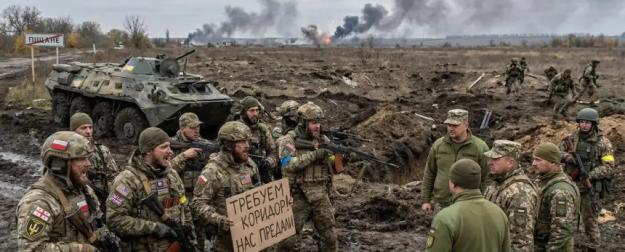 «Переводят на мясо»: почему 300 иностранных наёмников ВСУ бросили позиции и взялись за оружие против своих