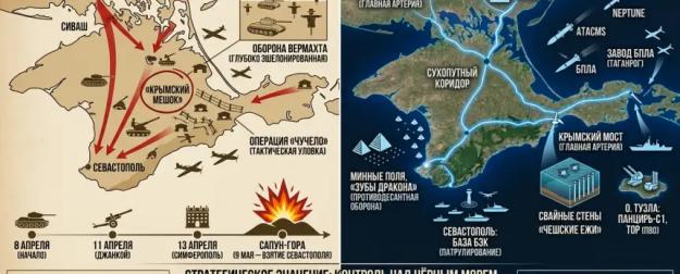 Десант, мины и «зубы дракона»: что изменилось в обороне Крыма за 80 лет