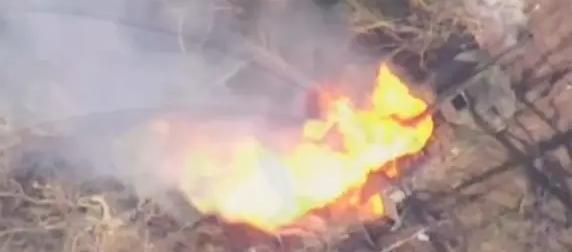 Уничтожена редкая в ВСУ словацкая колесная самоходка Zuzana 2