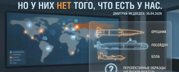 «У них такого нет»: как читать заявление Медведева о скрытых системах