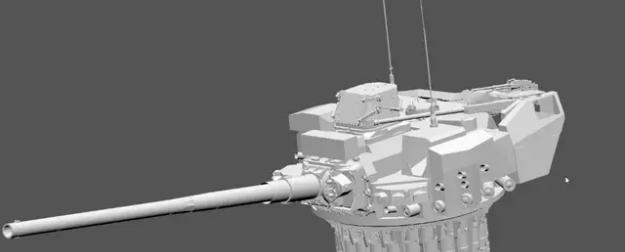 Русский танк предельных параметров Т-95 был вооружен двумя пушками