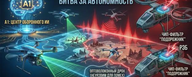 Украина запустила центр ИИ «A1» для дронов, работающих в условиях РЭБ