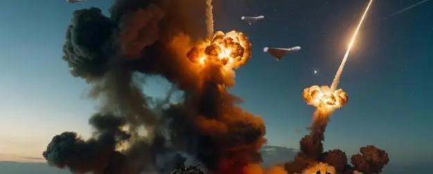 Реактивные «Герани» покончили с «Дружбой», горят казармы и подземные склады