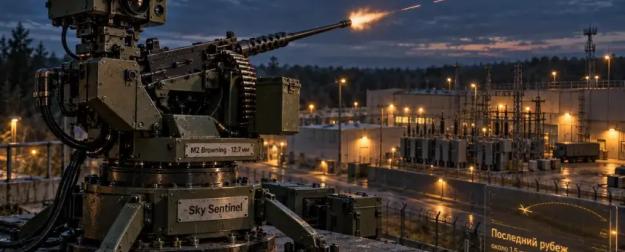 Украина сообщила о применении ИИ-турелей для защиты Киева