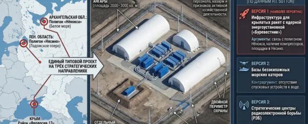 Три загадочные базы РФ: что скрывают спутниковые снимки Крыма, Ленобласти и Белого моря