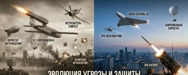 «Охотники на дронов» 1944-го и 2026-го — уроки ПВО Второй мировой для борьбы с БПЛА