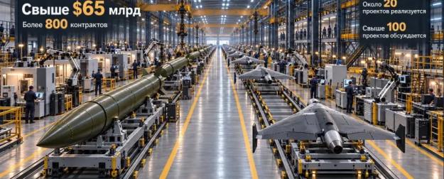 Михеев: портфель заказов «Рособоронэкспорта» превышает $65 млрд