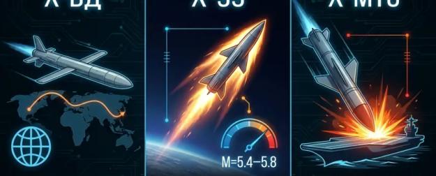 Новые ракеты стратегической авиации России: анализ систем Х-БД, Х-99 и Х-МТС