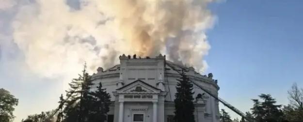 Укрофюрер бьет по памяти: БПЛА атаковал панораму «Оборона Севастополя»