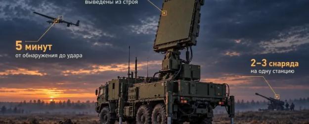 Командир батареи «Севера» заявил о выводе из строя семи РЛС ВСУ