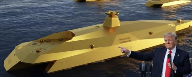 «Золотой флот» Трампа: США объявили о строительстве невиданных гигантов ВМФ