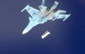 Су-34 с бомбами с УМПК разносят объекты ВСУ