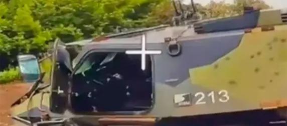 Появилось видео поражения финского БТР Sisu XA-180 в дверь водителя Появилось видео поражения финского БТР Sisu XA-180 в дверь водителя