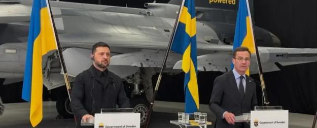 Украина и Швеция договорились о поставке до 150 самолётов Gripen