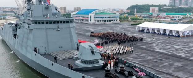 Новый эсминец Северной Кореи сделали еще более мощным