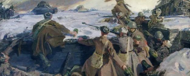 Как панфиловцы остановили немецкие танки под разъездом Дубосеково